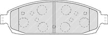 Load image into Gallery viewer, Front Brake Pad Set Fits Jeep OE 05080868AA Ferodo FDB4002