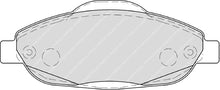 Load image into Gallery viewer, Front Brake Pad Set Fits Peugeot OE 425393 Ferodo FDB4003