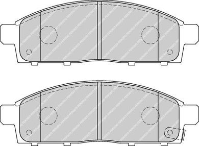 Front Brake Pad Set Fits Mitsubishi OE 4605A198 Ferodo FDB4023