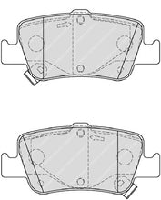 Load image into Gallery viewer, Rear Brake Pad Set Fits Toyota OE 446602170 Ferodo FDB4048