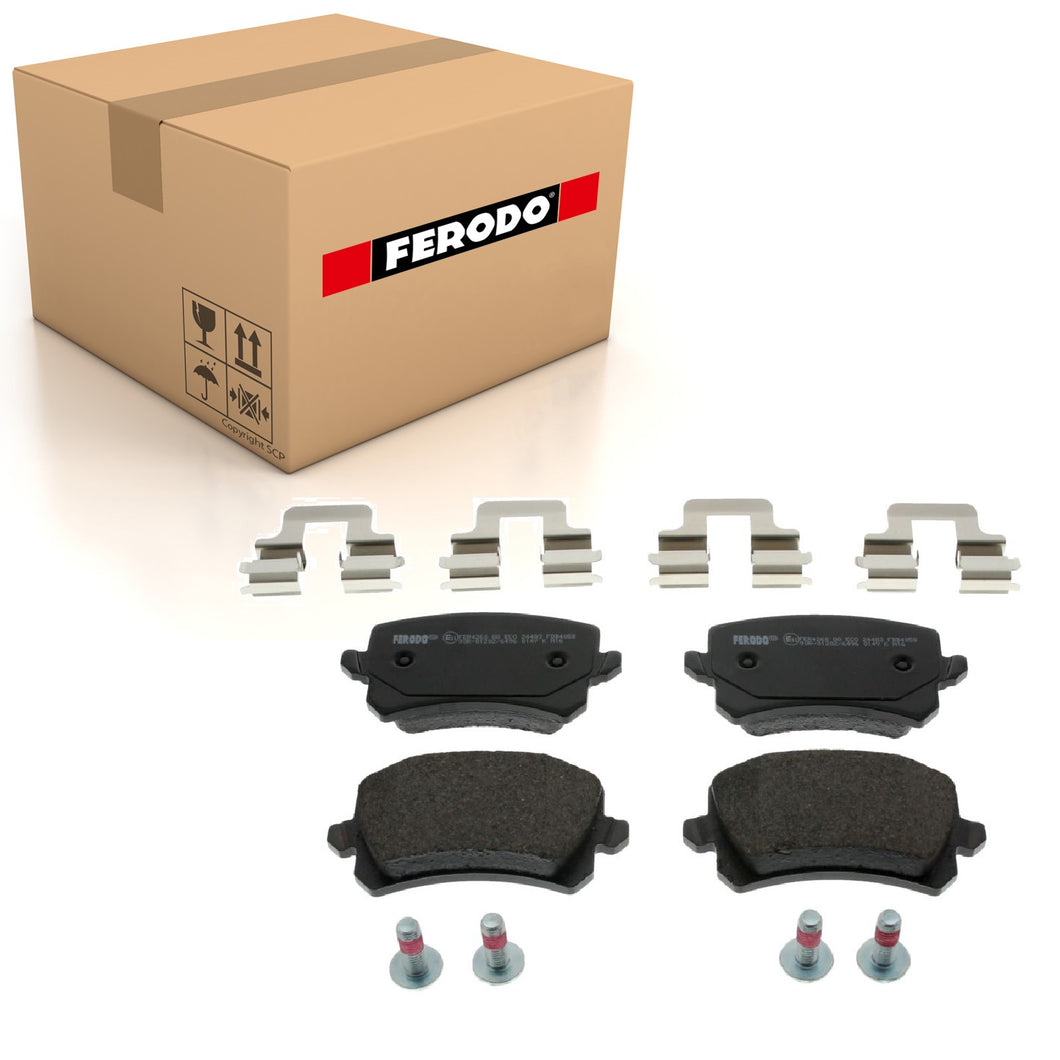 Rear Brake Pad Set Fits Audi Seat Skoda VW OE 3C0698451E Ferodo FDB4058