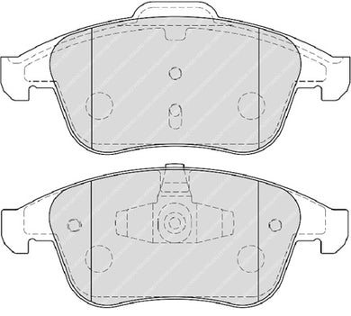 Front Brake Pad Set Fits Renault OE 410600011R Ferodo FDB4068