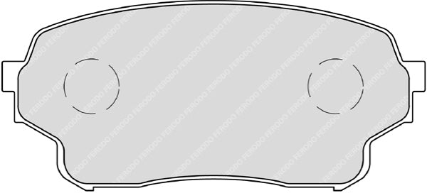 Front Brake Pad Set Fits Suzuki OE 5520050J01 Ferodo FDB4077