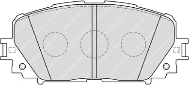 Front Brake Pad Set Fits Toyota OE 446552270 Ferodo FDB4081