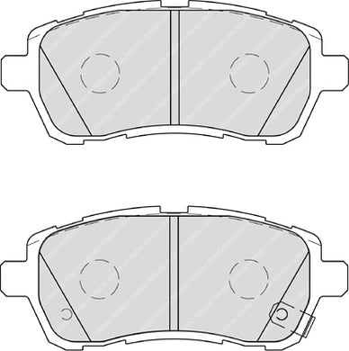 Front Brake Pad Set Fits Daihatsu Ford Australia Mazda Subaru Ferodo FDB4110