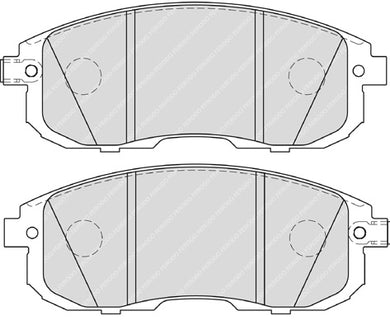 Front Brake Pad Set Fits Nissan OE 410609J425 Ferodo FDB4148