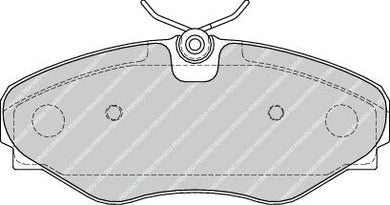 Front Brake Pad Set Fits Fiat Renault OE 6025371662 Ferodo FDB4176