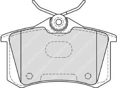 Rear Brake Pad Set Fits Renault Skoda OE 440600295R Ferodo FDB4183