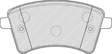 Front Brake Pad Set Fits Mercedes-Benz Renault OE 7701209864 Ferodo FDB4185