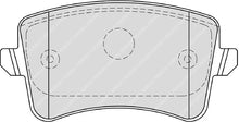 Load image into Gallery viewer, Rear Brake Pad Set Fits Audi OE 8K0698451 Ferodo FDB4190