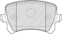 Load image into Gallery viewer, Rear Brake Pad Set Fits Dodge Fiat Lancia VW OE 3C0698451C Ferodo FDB4192