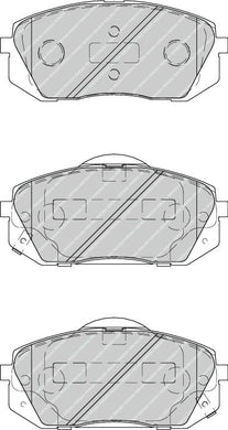 Front Brake Pad Set Fits Hyundai Kia OE 581010ZA00 Ferodo FDB4194