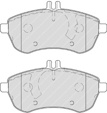 Front Brake Pad Set Fits Mercedes-Benz OE 54200920 Ferodo FDB4199