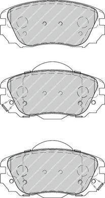 Front Brake Pad Set Fits Chevrolet Opel Saab Vauxhall OE 1605624 Ferodo FDB4207