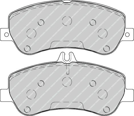 Front Brake Pad Set Fits Mercedes-Benz OE 54204820 Ferodo FDB4219