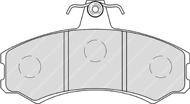 Front Brake Pad Set Fits Iveco Santana OE 500028835 Ferodo FDB4225