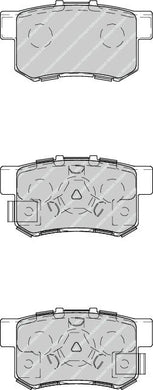 Rear Brake Pad Set Fits Honda OE 43022TL0G50 Ferodo FDB4227