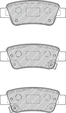 Rear Brake Pad Set Fits Honda OE 43022SWWG01 Ferodo FDB4233