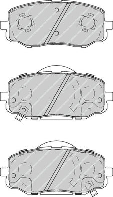 Front Brake Pad Set Fits Hyundai Kia OE 581010XA00 Ferodo FDB4234