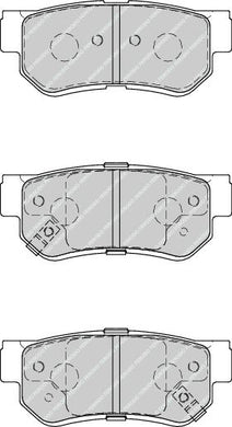 Rear Brake Pad Set Fits Hyundai Kia OE 583021FA50 Ferodo FDB4247
