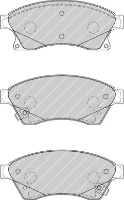 Front Brake Pad Set Fits Chevrolet Opel Vauxhall OE 542120 Ferodo FDB4262