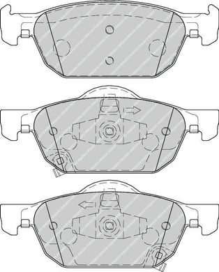 Front Brake Pad Set Fits Honda OE 45022TL1G00 Ferodo FDB4269
