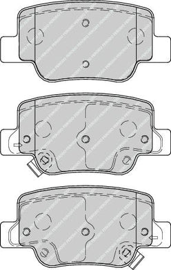 Rear Brake Pad Set Fits Toyota OE 044660F010 Ferodo FDB4275