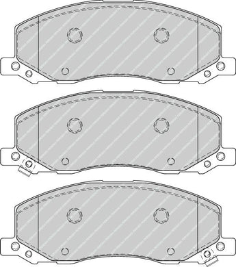 Front Brake Pad Set Fits Opel Saab Vauxhall OE 1605202 Ferodo FDB4278
