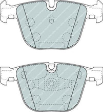 Load image into Gallery viewer, Rear Brake Pad Set Fits Alpina BMW OE 34216775342 Ferodo FDB4286