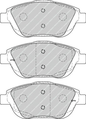 Front Brake Pad Set Fits Citroen Peugeot OE 425431 Ferodo FDB4288
