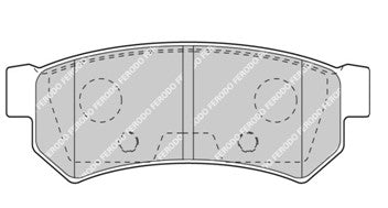 Rear Brake Pad Set Fits Chevrolet Daewoo OE 96800089 Ferodo FDB4295