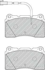 Front Brake Pad Set Fits Alfa Romeo OE 77365490 Ferodo FDB4307