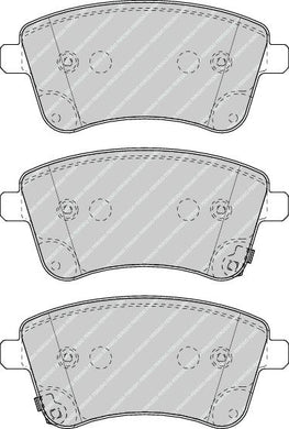 Front Brake Pad Set Fits Hyundai Kia OE 581011PA00 Ferodo FDB4339