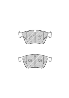 Front Brake Pad Set Fits Mercedes-Benz OE 1644200920 Ferodo FDB4346