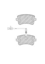 Load image into Gallery viewer, Rear Brake Pad Set Fits Audi Porsche OE 4G0698451 Ferodo FDB4410