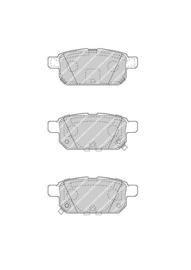 Rear Brake Pad Set Fits Suzuki OE 5580068L00 Ferodo FDB4430