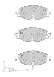 Front Brake Pad Set Fits Audi BMW Seat Skoda VW OE 5q0698151b Ferodo FDB4433