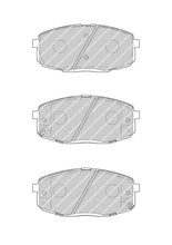 Load image into Gallery viewer, Front Brake Pad Set Fits Hyundai OE 581011HA10 Ferodo FDB4448