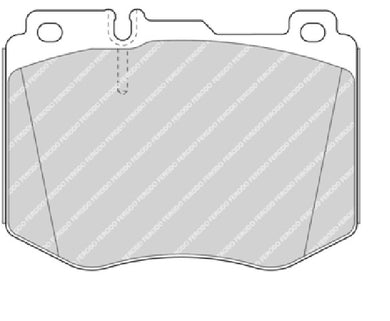 Front Brake Pad Set Fits Mercedes-Benz OE 84201820 Ferodo FDB4608