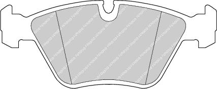 Front Brake Pad Set Fits BMW Daimler Jaguar OE 34111157039 Ferodo FDB577