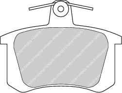 Brake Pad Set Fits OE 5892650 Ferodo FDB596