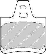 Rear Brake Pad Set Fits Citroen OE 425183 Ferodo FDB615