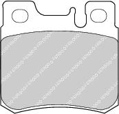 Load image into Gallery viewer, Rear Brake Pad Set Fits Mercedes-Benz OE 14200220 Ferodo FDB644
