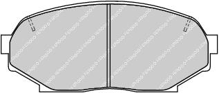 Front Brake Pad Set Fits Mazda OE NAY03323ZA Ferodo FDB653