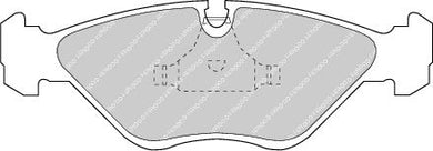 Front Brake Pad Set Fits Saab OE 4839700 Ferodo FDB670