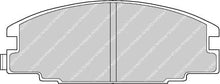 Load image into Gallery viewer, Front Brake Pad Set Fits Isuzu Opel Vauxhall OE 1605825 Ferodo FDB678