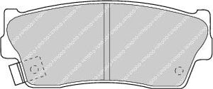 Front Brake Pad Set Fits Geo Suzuki OE 5520060810 Ferodo FDB712