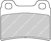 Rear Brake Pad Set Fits Ford Kia OE 7114005 Ferodo FDB772