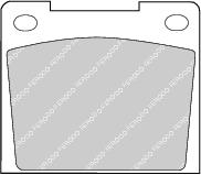 Front Brake Pad Set Fits Bond Lotus Triumph OE 1554548 Ferodo FDB811