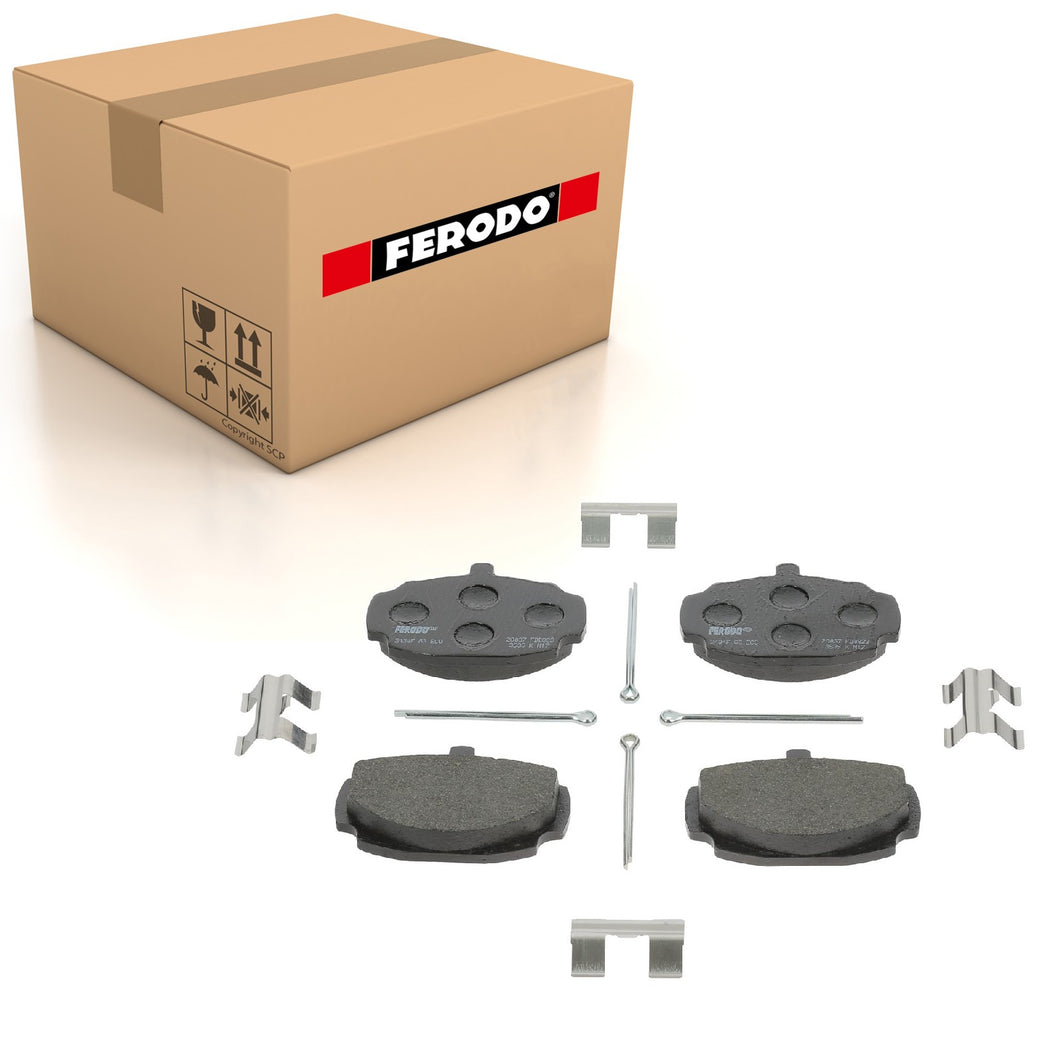 MG Front Brake Pad Set Fits MG MGB 1.8 1962-80 Ferodo FDB823